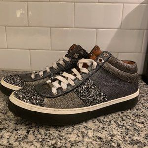 Jimmy Choo Miami Glitter sneakers
